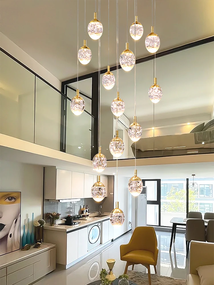 Home Hardware Bathroom Lighting - แชนเดอเลียร์ฮาร์ดแวร์ทันสมัยหรูหราที่ห้อยไฟ lampu gantung Kristal ในบ้านโรงแรม