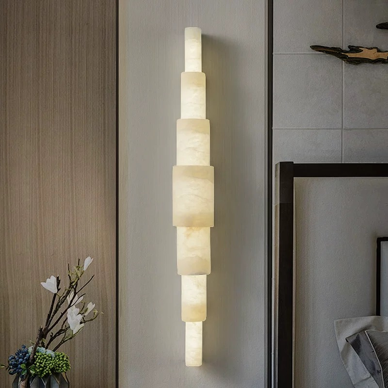 Home Hardware Bathroom Lighting - 2026 โคมไฟติดผนังเพดานหินอ่อนแบบใหม่ ดีไซน์หรูหรา ปรับความสว่างได้ เหมาะสำหรับห้องรับประทานอาหาร ห้องนั่งเล่น