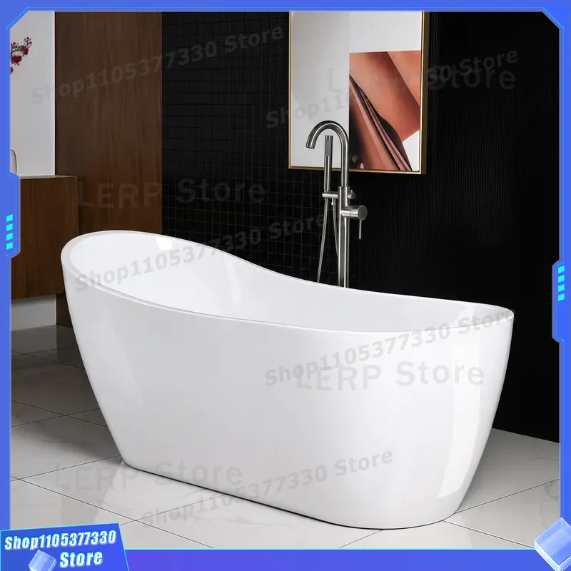 Home Bathroom Jacuzzi - อ่างอาบน้ำอะคริลิกแบบตั้งพื้นทันสมัย ติดตั้งง่าย ดีไซน์สีสันสดใส สำหรับห้องน้ำ บ้าน สปา