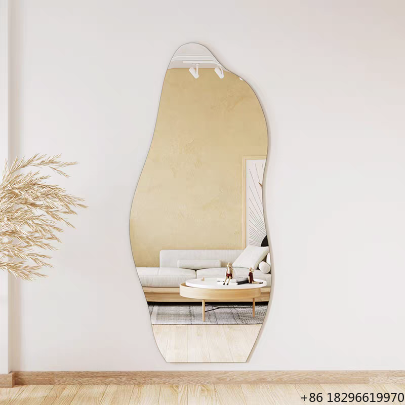 Home Goods Bathroom Mirrors - กระจกแต่งตัวติดผนังแบบเต็มตัว รูปทรงแปลกตา คุณภาพดี ราคาคุ้มค่า ป้องกันการแตก HD