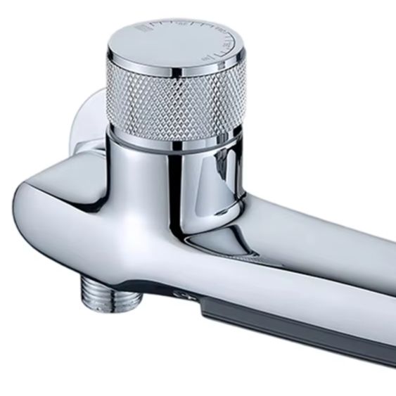 Home Bathroom Tub - ก๊อกน้ำอ่างอาบน้ำแบบผสมน้ำเย็นพร้อมวาล์วเปลี่ยนทิศทางน้ำสำหรับอ่างอาบน้ำ อ่างล้างหน้า และชุดเฟอร์นิเจอร์ในบ้าน