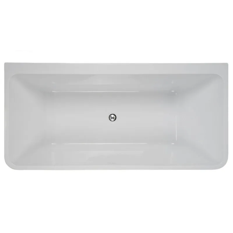 Home Bathroom Jacuzzi - อ่างอาบน้ำจากุซซี่อะคริลิคทรงสี่เหลี่ยมพร้อมหัวฉีดนวดแบบน้ำตกและระบบสปาฟองอากาศสำหรับโรงแรมหรูและห้องน้ำในบ้าน