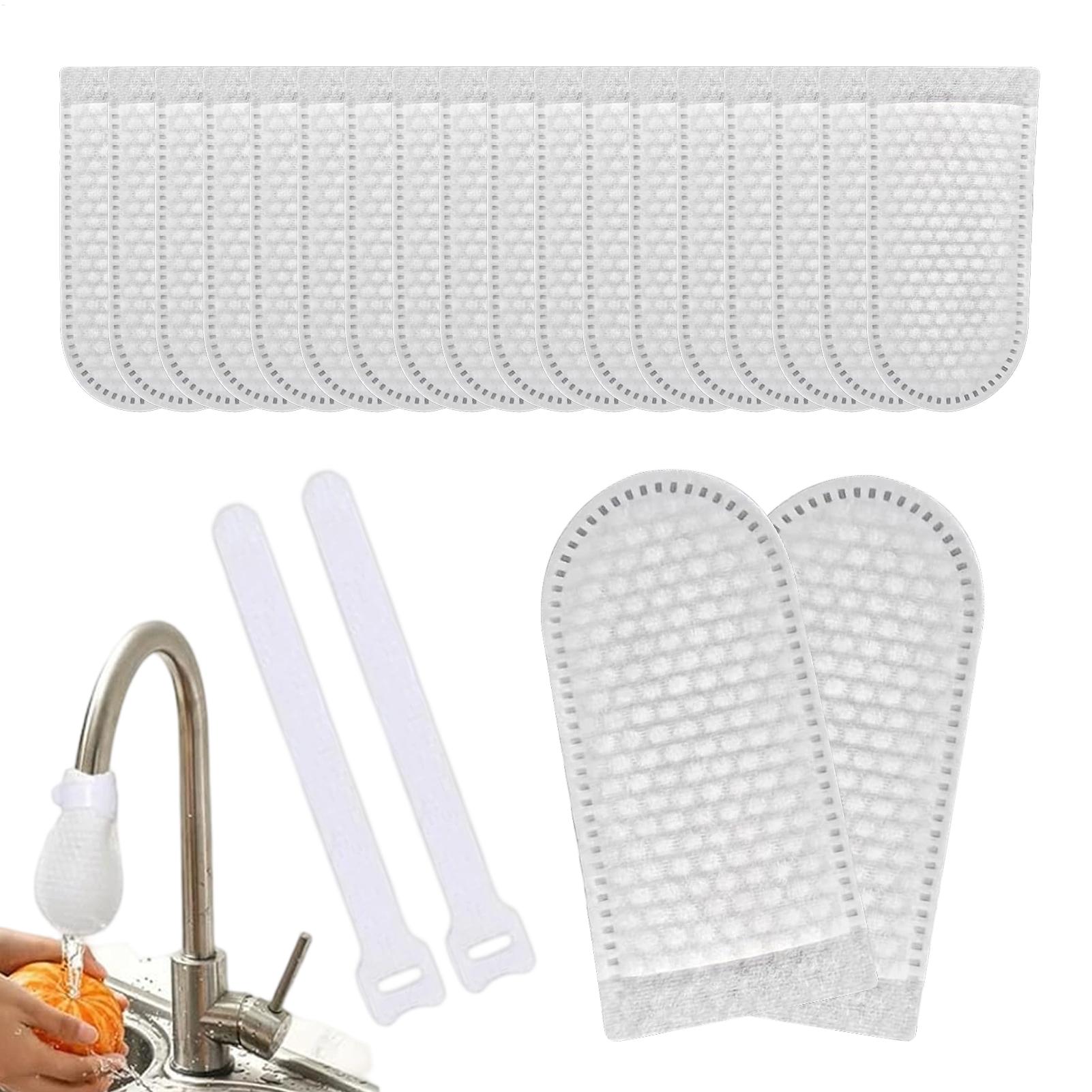 Home Bathroom Water Filter - ตัวกรองน้ำก๊อกแบบพกพา ป้องกันน้ำกระเด็น ใช้ได้กับก๊อกน้ำทั่วไป ถุงกรองน้ำสำหรับก๊อกน้ำในครัวและห้องน้ำ