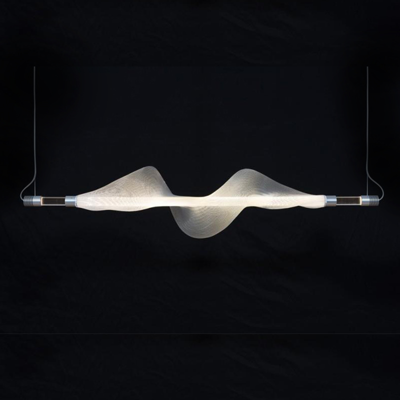 Home Bathroom Lighting Design - โคมไฟ LED ดีไซน์ทันสมัยสำหรับห้องรับประทานอาหาร โคมไฟห้อยทรงยาวสไตล์นอร์ดิก ของตกแต่งบ้าน โคมไฟ