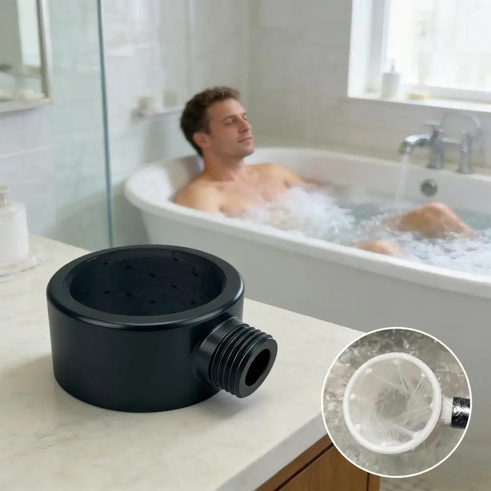 Shower Head Rain - หัวฝักบัวแรงดันสูง พร้อมระบบไฮโดรมาสสาจ 360 องศา หัวฉีดน้ำแบบวงแหวน ทำความสะอาดได้รอบทิศทาง