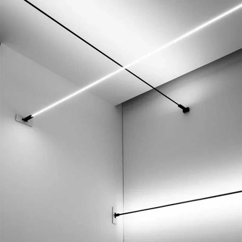 Home Bathroom Lighting Design - โคมไฟติดผนังแบบมินิมอลสไตล์นอร์ดิก สำหรับห้องนั่งเล่น ห้องครัว ห้องนอน ทางเดิน โถงทางเข้า