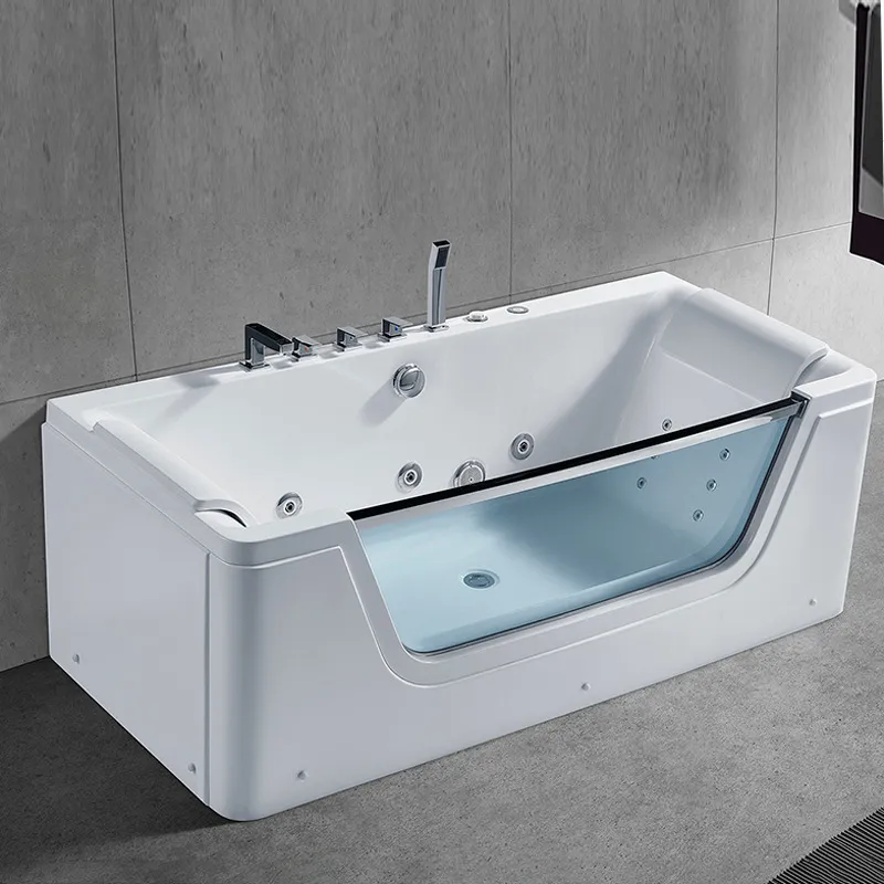 อ่างอาบน้ำอคริลิกอัจฉริยะแบบสอ - Home Bathroom Jacuzzi บทวิจารณ์และราคา