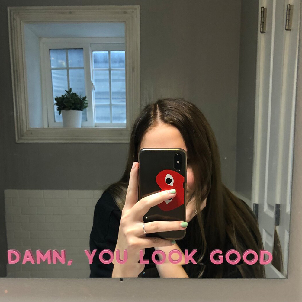 คุณดูดีรูปลอกสติ๊กเกอร์ติดกระจ - Home Goods Bathroom Mirrors บทวิจารณ์และราคา