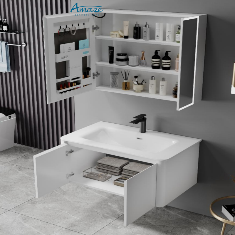 ตู้ห้องน้ำ AMAZE เฟอร์นิเจอร์ห - Home Living Bathroom Vanity บทวิจารณ์และราคา