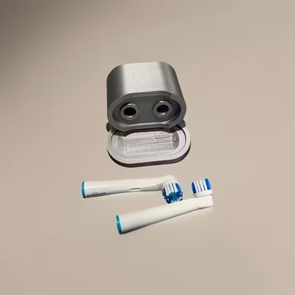 กล่องเก็บหัวแปรงสีฟันไฟฟ้าขนาด - Home Needs Bathroom Cleaning บทวิจารณ์และราคา