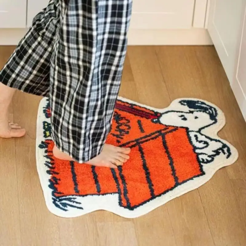 พรมรูปบ้านสนูปปี้ลายการ์ตูนน่า - Home Edit Bathroom บทวิจารณ์และราคา