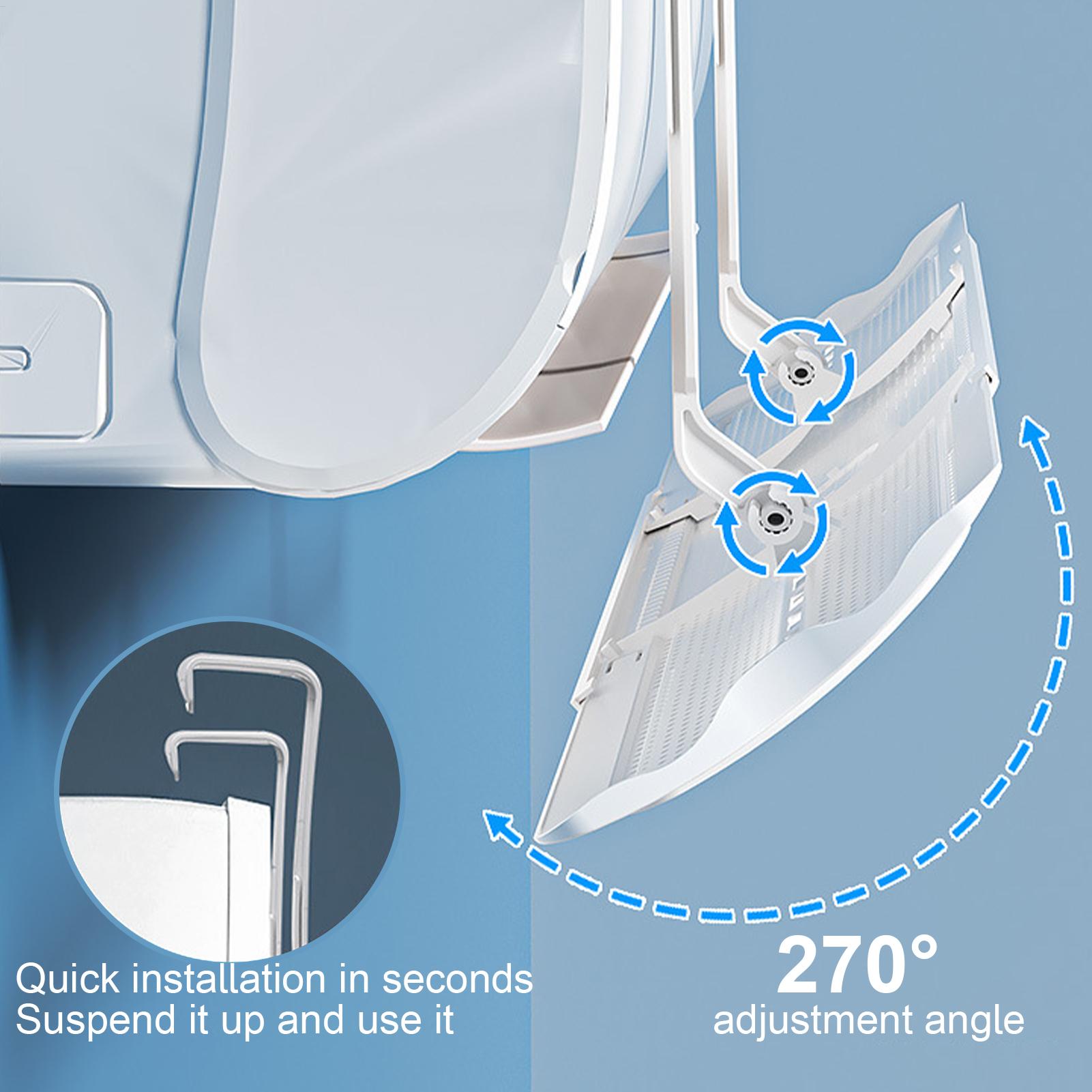 แผ่นบังลมแอร์ติดผนัง ปรับได้ ข - Home Bathroom Vent บทวิจารณ์และราคา