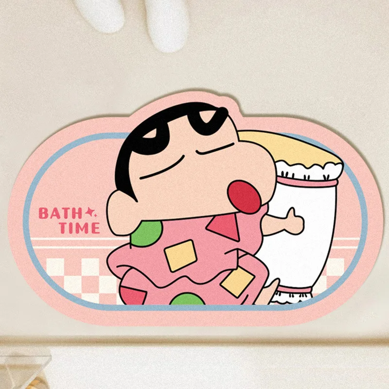 แผ่นรองดินสีเทียนลายการ์ตูนน่า - Home Edit Bathroom บทวิจารณ์และราคา