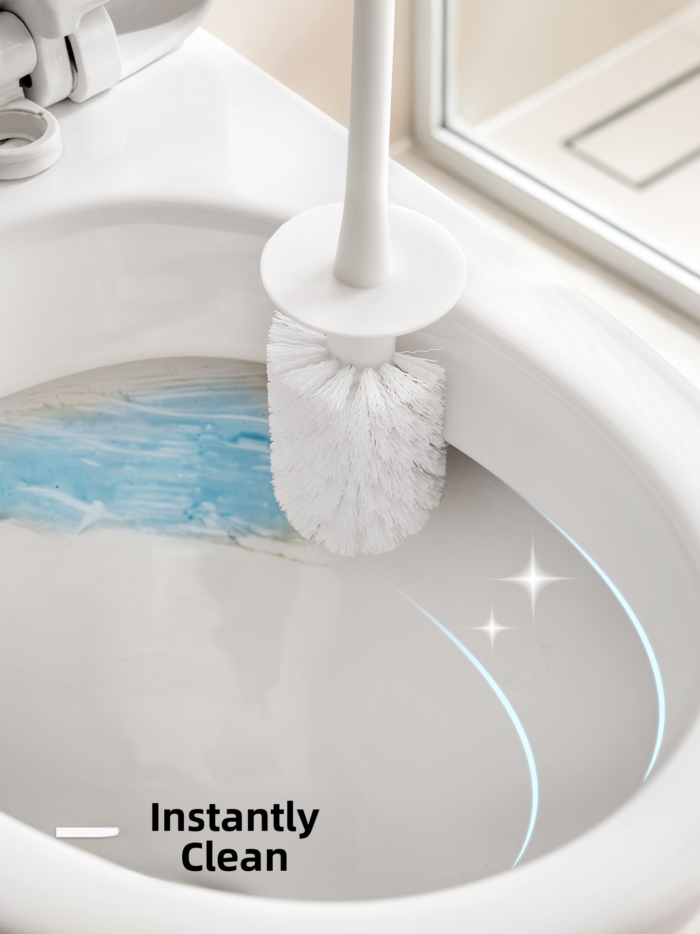 แปรงขัดห้องน้ำแบบติดผนัง ชุดอุ - Home Needs Bathroom Cleaning บทวิจารณ์และราคา