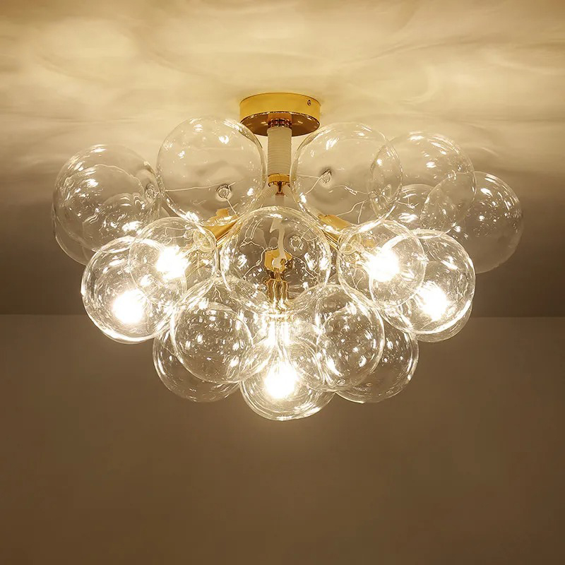 โมเดิร์น CLEAR Bubble โคมไฟเพด - Home Hardware Bathroom Lighting บทวิจารณ์และราคา