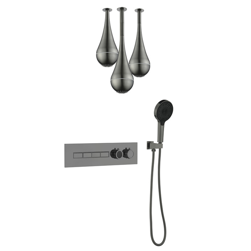 ฝักบัวอาบน้ำติดผนังแบบ LED รุ่ - Shower Head Rain บทวิจารณ์และราคา