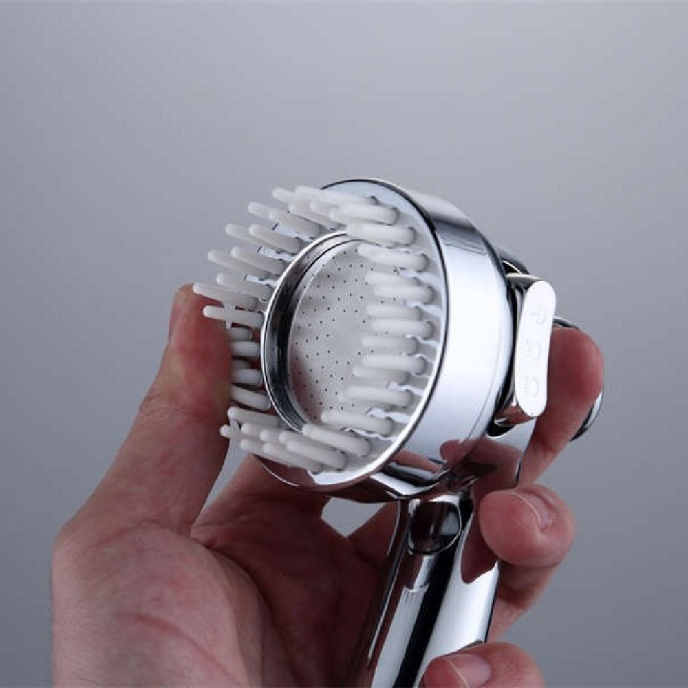 หัวฝักบัวซิลิโคนสำหรับสัตว์เลี - Shower Head Rain บทวิจารณ์และราคา