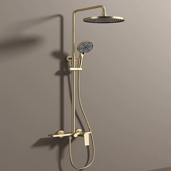 ชุดฝักบัวอาบน้ำแบบฝังผนัง ดีไซ - Shower Head Rain บทวิจารณ์และราคา