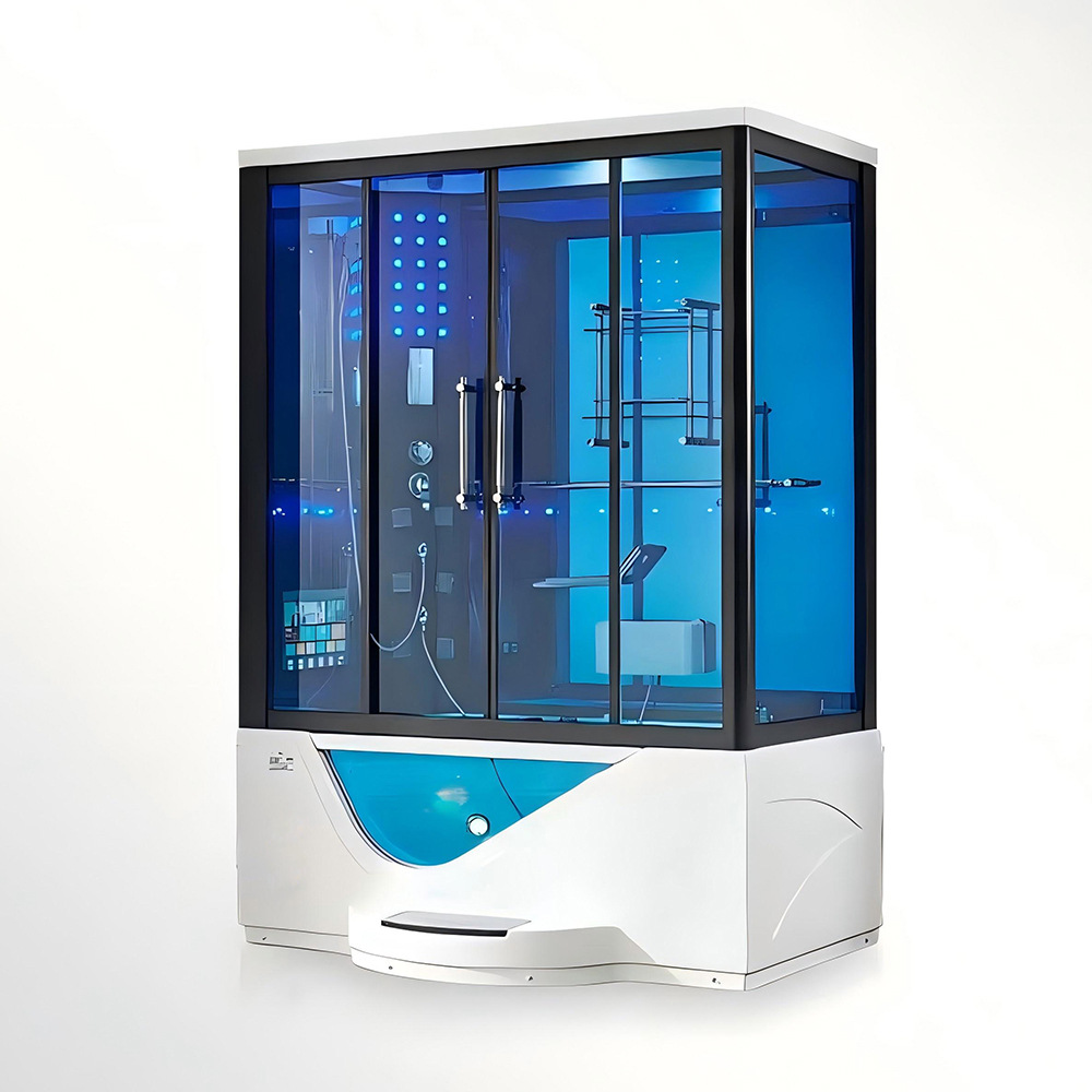 ห้องอบไอน้ำขนาด 1600 มม., อ่าง - Home Bathroom Jacuzzi บทวิจารณ์และราคา