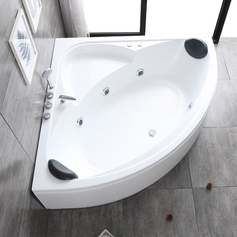 อ่างอาบน้ำอะคริลิกทรงสามเหลี่ย - Home Bathroom Jacuzzi บทวิจารณ์และราคา