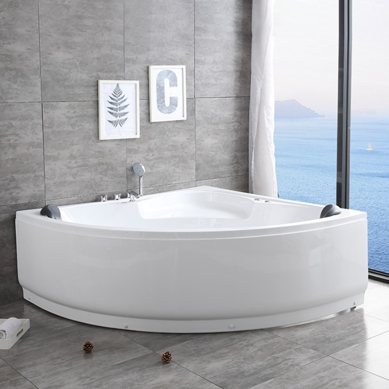 อ่างอาบน้ำอะคริลิกทรงสามเหลี่ย - Home Bathroom Jacuzzi บทวิจารณ์และราคา