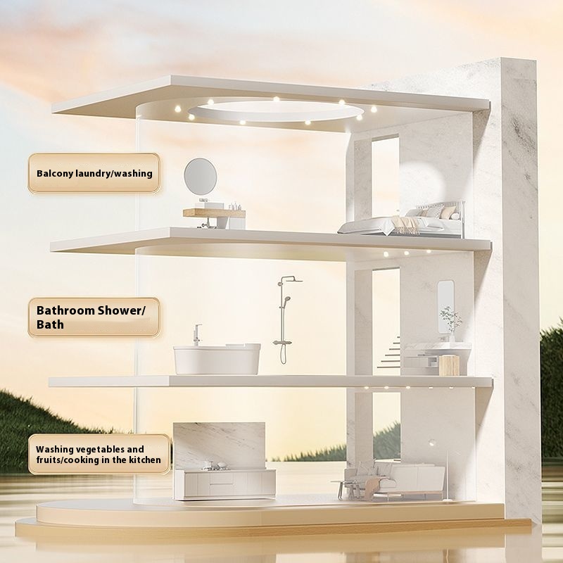 หัวฝักบัวก่อนฝักบัว ชุดฝักบัวส - Shower Head Rain บทวิจารณ์และราคา