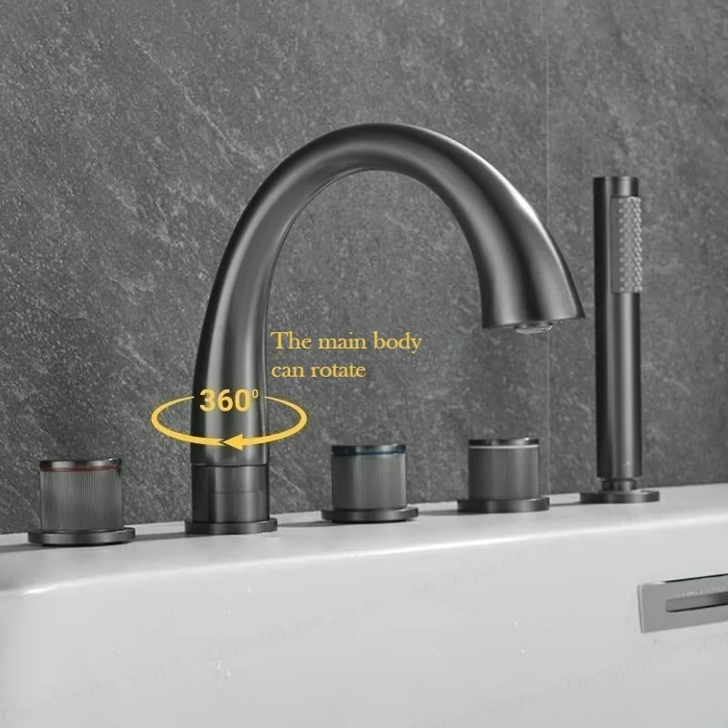 ก๊อกน้ำห้องน้ำสีทองขัดเงา พร้อ - Home Bathroom Tub บทวิจารณ์และราคา