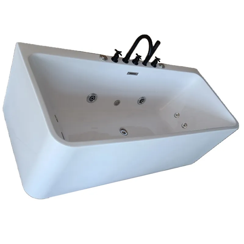 อ่างอาบน้ำจากุซซี่อะคริลิคทรงส - Home Bathroom Jacuzzi บทวิจารณ์และราคา