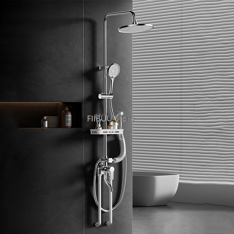 ระบบฝักบัวแรงดันสูง ชุดฝักบัวป - Shower Head Rain บทวิจารณ์และราคา