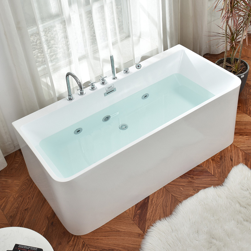 อ่างอาบน้ำอะคริลิกแบบตั้งพื้นส - Home Bathroom Jacuzzi บทวิจารณ์และราคา