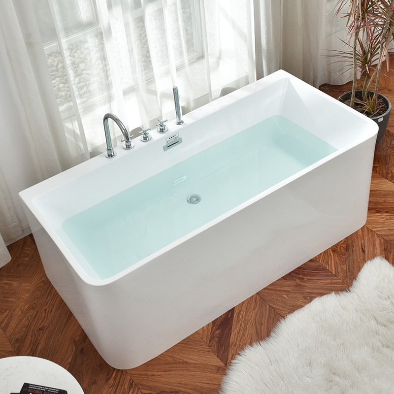 อ่างอาบน้ำอะคริลิกแบบตั้งพื้นส - Home Bathroom Jacuzzi บทวิจารณ์และราคา