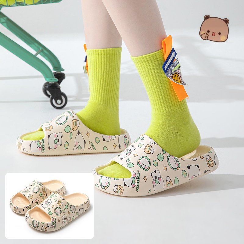 รองเท้าแตะหมีบูบู ดูดู น่ารักส - Home Edit Bathroom บทวิจารณ์และราคา