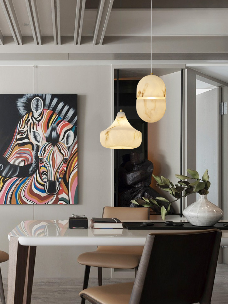 โคมไฟห้อยเพดานหินธรรมชาติสไตล์ - Home Bathroom Lighting Design บทวิจารณ์และราคา