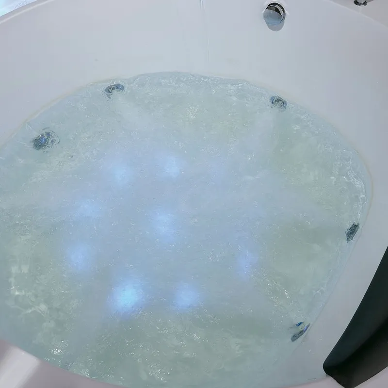 อ่างอาบน้ำอะคริลิคทรงกลมแบบฝัง - Home Bathroom Tub บทวิจารณ์และราคา