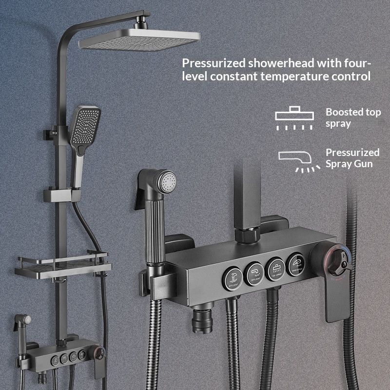 ชุดฝักบัวสแตนเลส ป้องกันตะกรัน - Shower Head Rain บทวิจารณ์และราคา