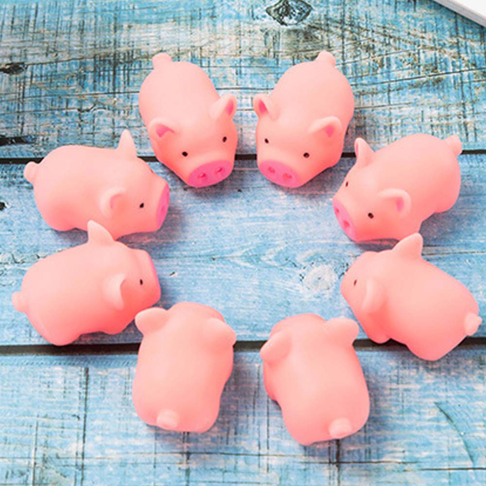 10pcs มินิหมูยางของเล่นอาบน้ํา - Home Bathroom Vent บทวิจารณ์และราคา