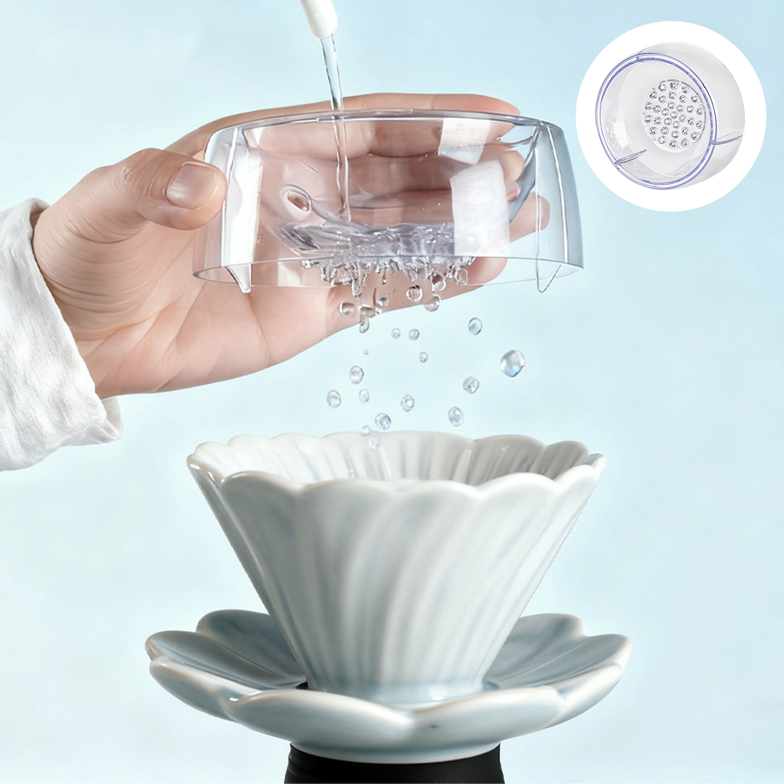 อุปกรณ์ชงกาแฟดริปแบบพกพาสำหรับ - Home Bathroom Water Filter บทวิจารณ์และราคา