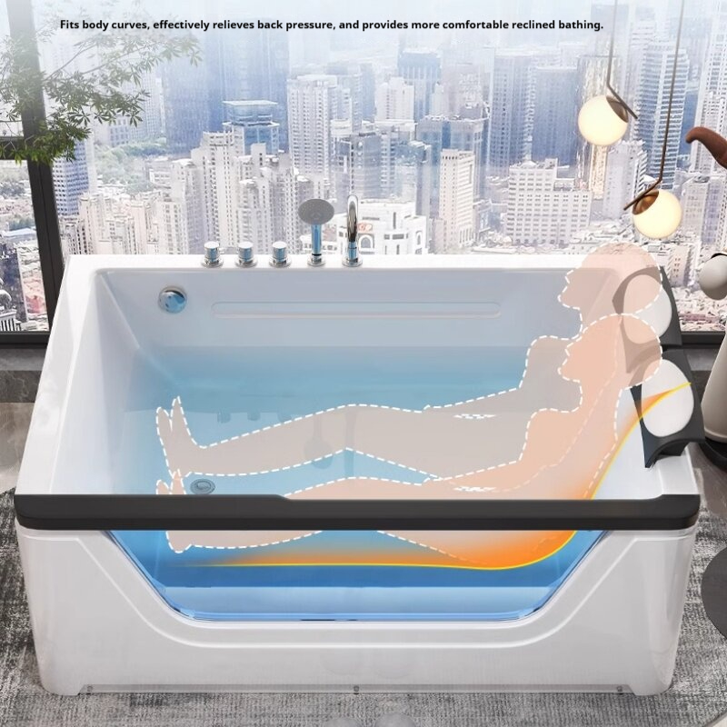 อ่างจากุซซี่อะคริลิก 2 ที่นั่ง - Home Bathroom Jacuzzi บทวิจารณ์และราคา