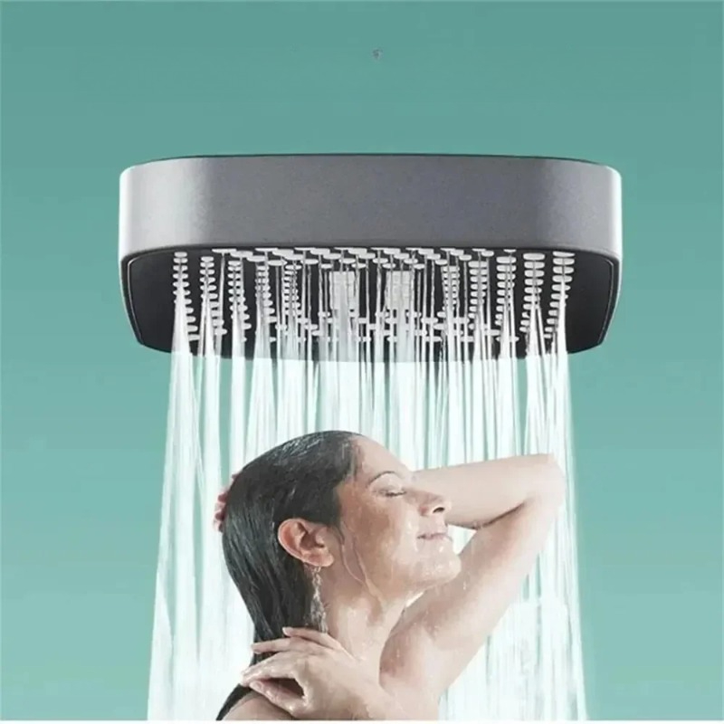 หัวฝักบัวแรงดันสูง 3 โหมด ปรับ - Shower Head Rain บทวิจารณ์และราคา