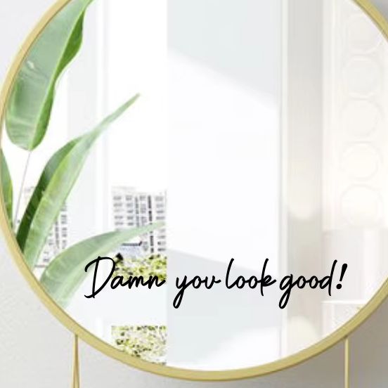 คุณดูดีมาก สติ๊กเกอร์กระจกเงาต - Home Goods Bathroom Mirrors บทวิจารณ์และราคา